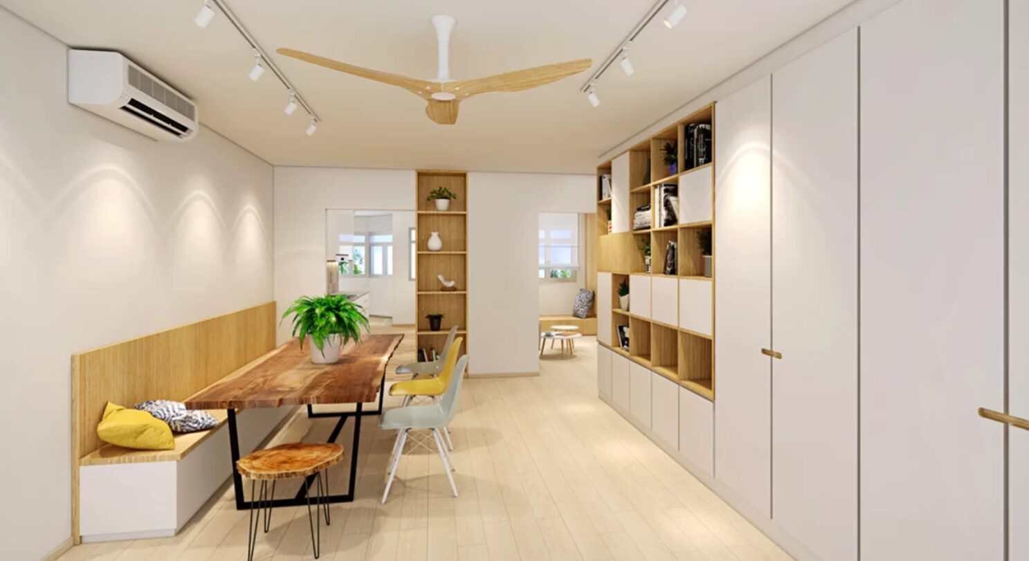 Eco-friendly space scandinavian