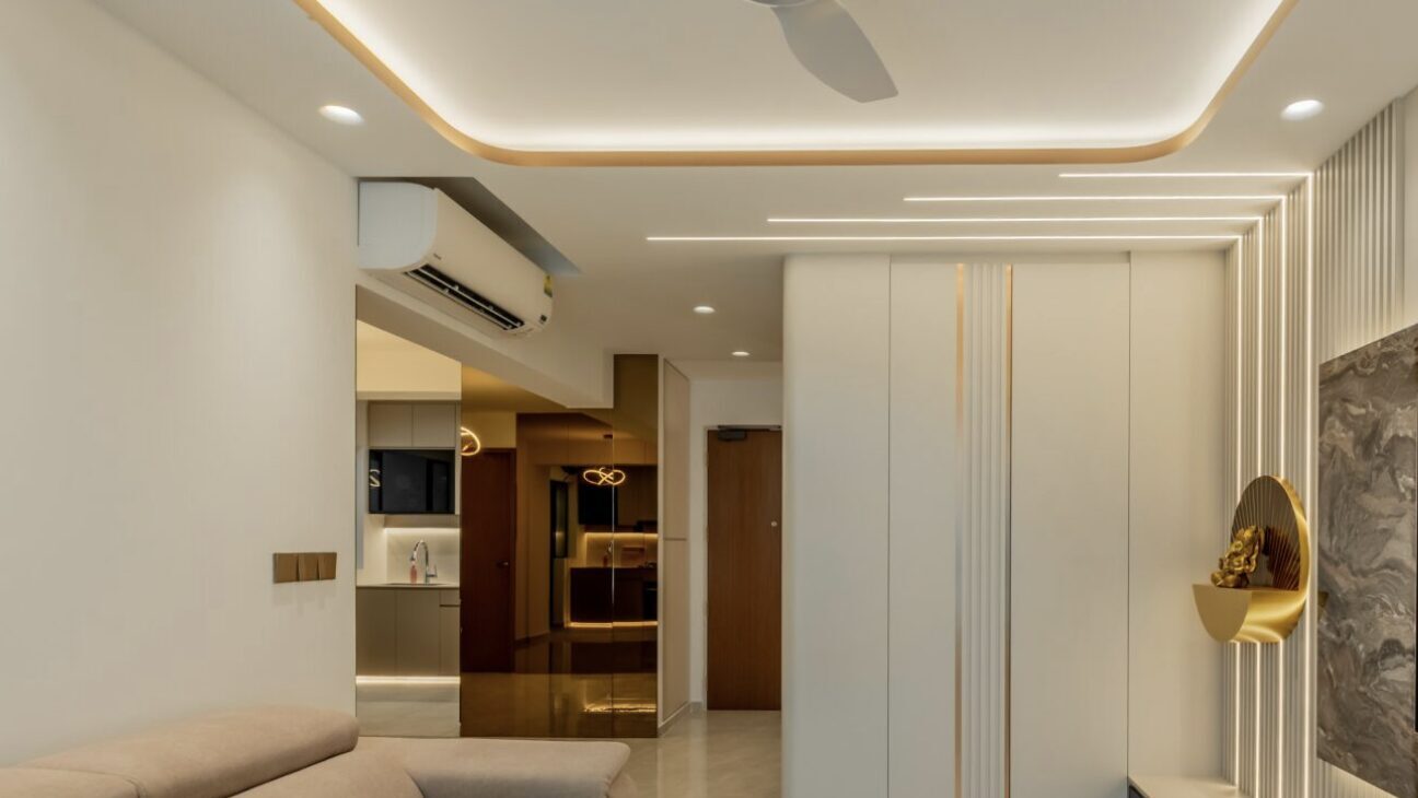 Homes That Feel Like Home from the First Step,Modern interior design Singapore living room designed for comfort, flow, and everyday living